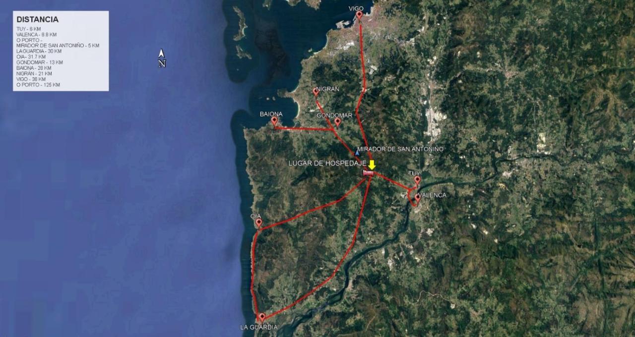 Appartamento Casa Rustica Con Y Regato Dentro Recien Rehabilitada Situada En El Entorno Del Parque Natural Monte Aloia Y Monte De San Antonino Proxima A Gondomar Y Playas De Nigran